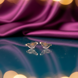 Rose Gold Enigma Diamond Earrings