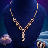 Infinity Link Diamond Necklace