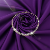 Mosaic Arc Diamond Collar
