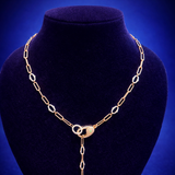 Serpentine Grace Diamond Necklace