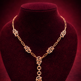 Lattice Glow Diamond Necklace