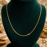 Radiant Silk Gold Chain