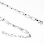 Joyful Bliss of Love Silver Necklace - Diavo Jewels