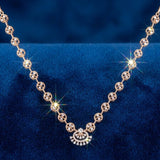 Celestia Circle Diamond Necklace