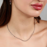 Amore Accents Silver Necklace Set