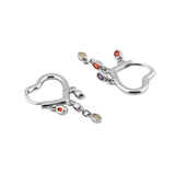 Amore Accents Silver Necklace Set