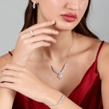 Serenade of Snowflake Necklace Set