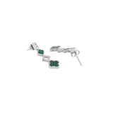 Grace of Green Silver Necklace Set