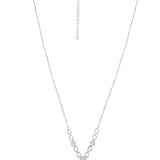 Azure Haute Silver Necklace Set