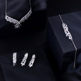 Vines of Silver Luxe Necklace Set