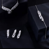 Vines of Silver Luxe Necklace Set