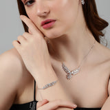 Vines of Silver Luxe Necklace Set
