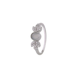 Moonveil Ivy 925 Silver Necklace Set