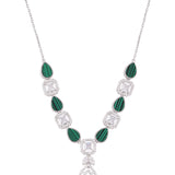 The Elegance of Eden Silver Necklace Set