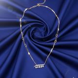 Lily of the Valley Station Diamond Necklace