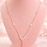 Petal Grace Diamond Necklace