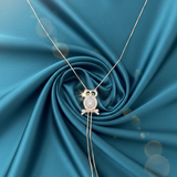 Diamond Ethereal Owl Lariat