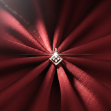Geometric Rhombus Cluster Diamond Pendant