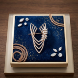 Aurora Vine Diamond Brooch