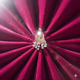 Marquise Cascade Fan Diamond Pendant