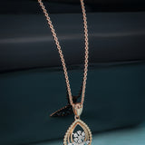 Belle Pearesque Diamond Pendant