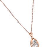 Belle Pearesque Diamond Pendant