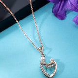 Tender Hug Diamond Pendant