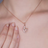 Tender Hug Diamond Pendant