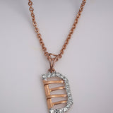 Harmony Vertica Diamond Pendant