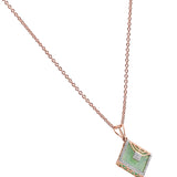 Emerald Mirage Diamond Pendant