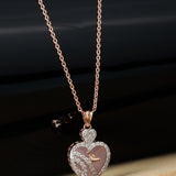 Ethereal Hearts Diamond Pendant