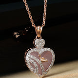 Ethereal Hearts Diamond Pendant
