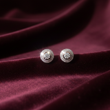Infinite Spiral Bloom Diamond Earrings