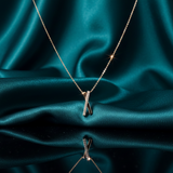 Intertwined Path Diamond Necklace