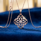 Diamond Empress Filigree Pendant