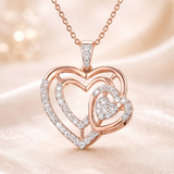 Trinity Blossom Diamond Pendant