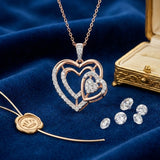 Trinity Blossom Diamond Pendant