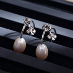 Knotted 925 Silver Earrings - Diavo Jewels