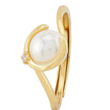 Pearl Nest Silver Ring - Diavo Jewels