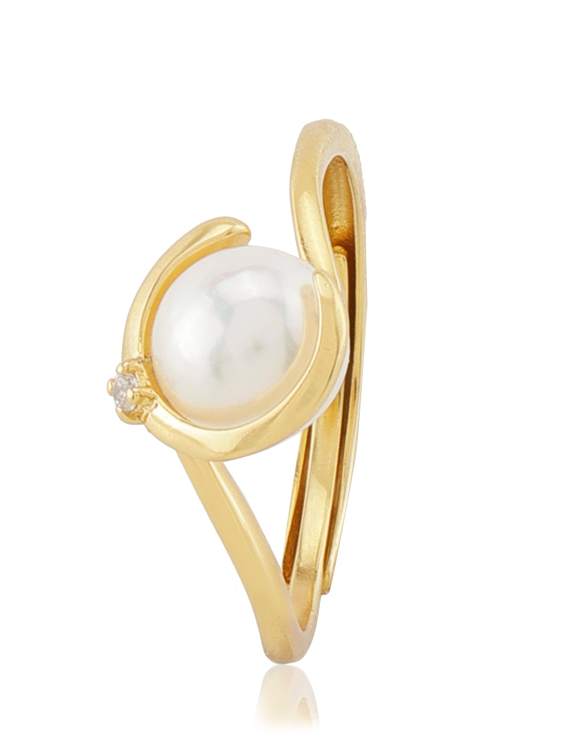 Pearl Nest Silver Ring - Diavo Jewels