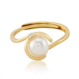 Pearl Nest Silver Ring - Diavo Jewels