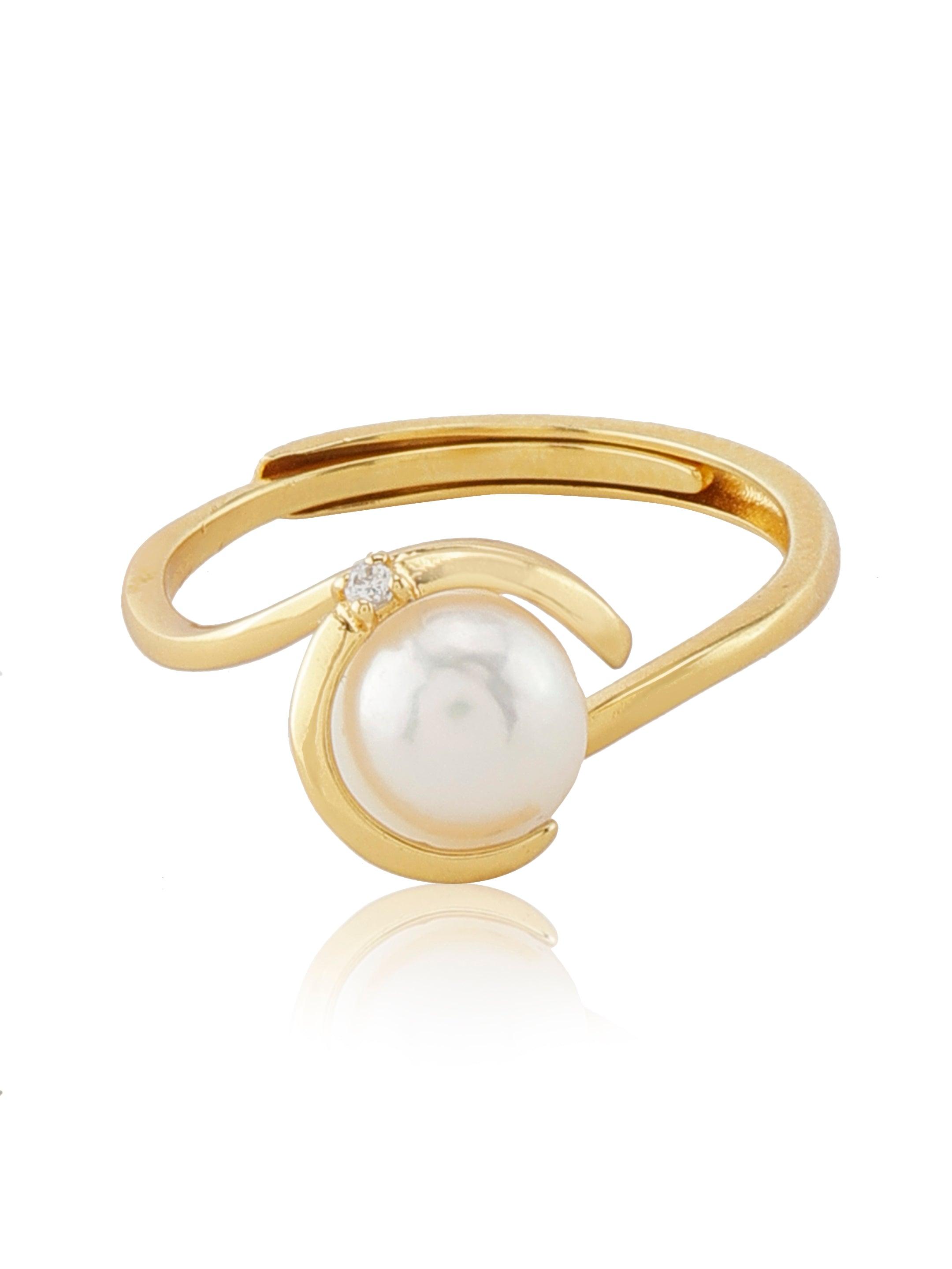 Pearl Nest Silver Ring - Diavo Jewels