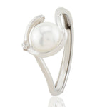 Pearl Nest Silver Ring - Diavo Jewels