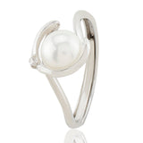 Pearl Nest Silver Ring - Diavo Jewels