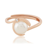 Pearl Nest Silver Ring - Diavo Jewels