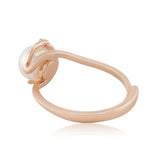 Pearl Nest Silver Ring - Diavo Jewels