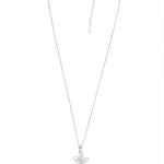 Petite Floral Silver Necklace - Diavo Jewels