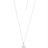 Petite Floral Silver Necklace - Diavo Jewels