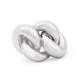 Sterling Silver Knot Design Ring - Diavo Jewels