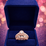 Aurora Crown Diamond Ring